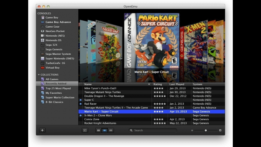 video game emulator for mac os x 10.7.5